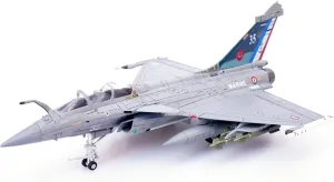 Finished Models 1:72 French Rafale Fighter Aircraft M-11 Squadron Alloy Finished Model Ornament Scale Airplanes