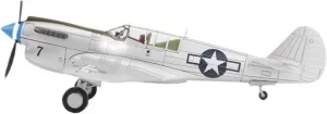 Finished Models 1:72 Philippines HA5510 P-40N Johnson 49th Fighter Aircraft Static Alloy Ornament Scale Airplanes