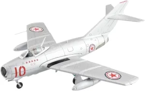 Finished Models 1:72 Scale Chinese MiG 15 Fighter HA2425 No.10 Static Alloy Ornament Scale Airplanes