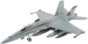 Finished Models 1:72 Scale F/A-18A Fighter Hornet 75th Squadron Raaf Collector's Model Scale Airplanes