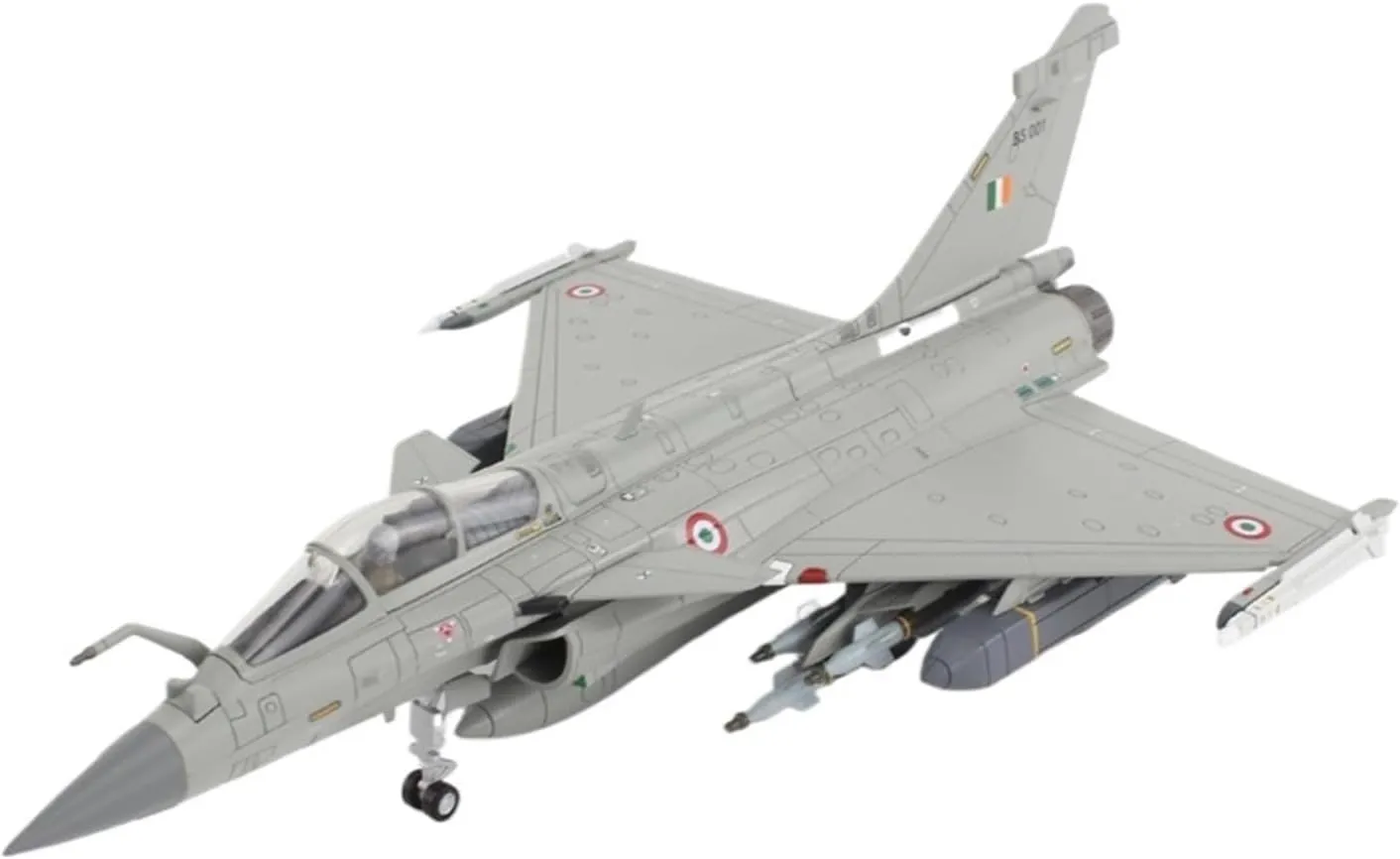 Finished Models 1:72 Scale Indian Air Force Rafale EH BS2020 Alloy Gift Ornament for Collectors Scale Airplanes