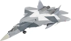 Finished Models 1:72 Scale Su57 Fighter Stealth Fighter Bandit Static Model Alloy Gift Scale Airplanes