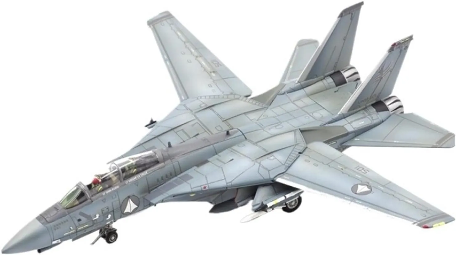 Finished Models 1:72 Scale Super Fortress Zero F-14A   Super Tomcat Fighter Alloy Model Scale Airplanes