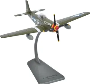 Finished Models 1/72 Scale U.S. Army Aviation P-51D Mustang Fighter Alloy Military Model Scale Airplanes