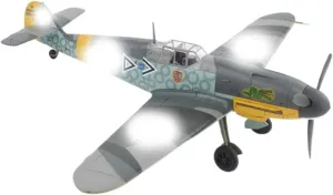 Finished Models 1:72 Soviet Fighter 109F-2 Hans Von Hahn JG 3 Alloy Collectible Ornament Scale Airplanes