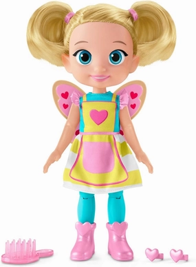 Fisher-Price Nickelodeon Butterbean's Cafe Fairy Sweet Scented Cricket 11-inch Doll with Hairbrush Accessory