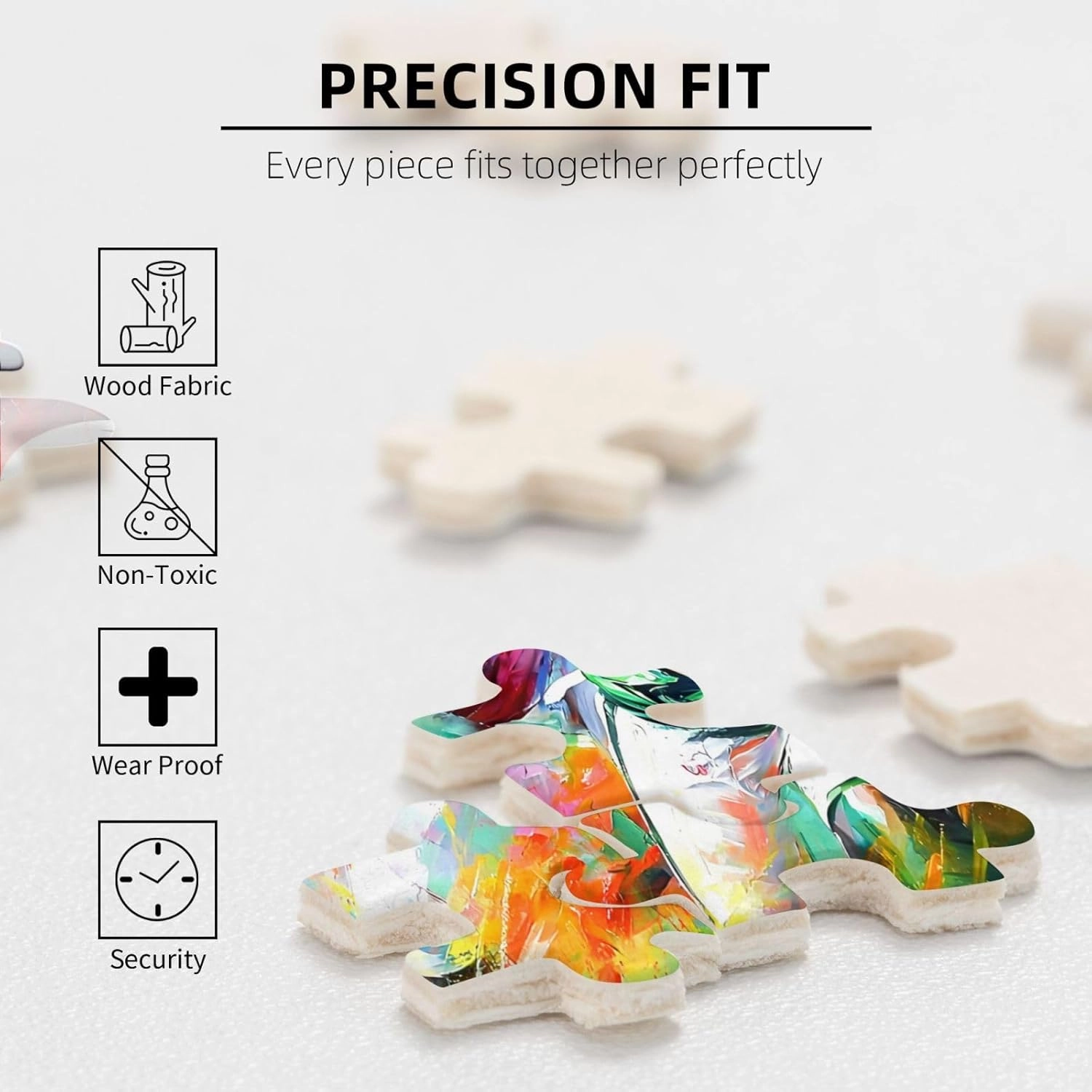 Football Puzzle American Football Athletics 500 Piece Jigsaw Puzzles for Adults Graffiti Ball Sports Wooden Puzzles for Challenging Family Activity Games