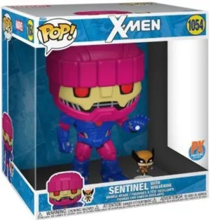 Funko Pop! Jumbo: X-Men Sentinel with Wolverine Previews Exclusive Vinyl Figure