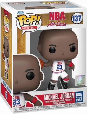 Funko Pop NBA: Legends - Michael Jordan, 1988 All Star Game - Collectable Vinyl Figure - Gift Idea - Official Merchandise - Toys for Kids & Adults - Sports Fans - Model Figure for Collectors