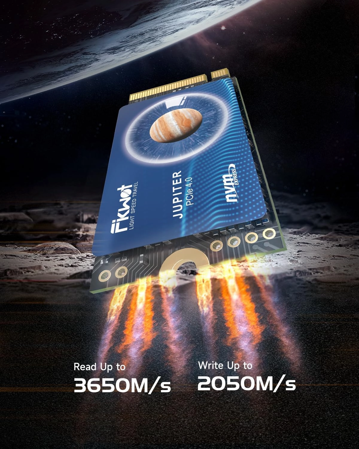FX608_1TB M.2 2242 SSD PCIe Gen4.0 x4 NVMe 1.4 Internal Solid State Drive，Up to 4800MB/s, Compatible with Ultrabooks, Laptops and Mini PCs
