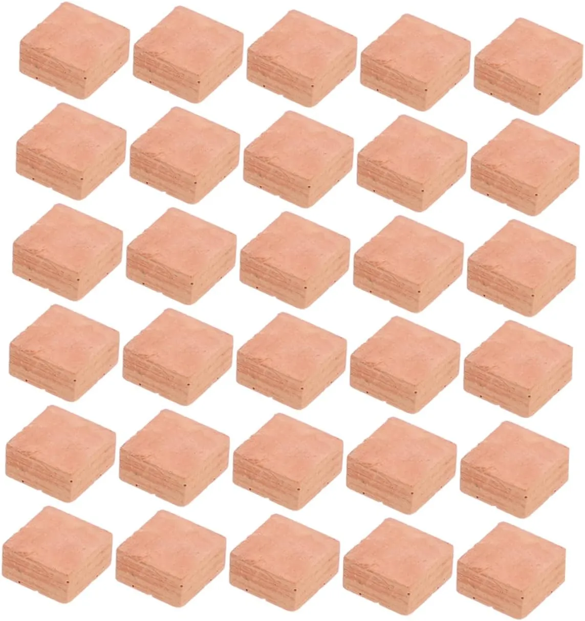GALPADA 3sets 40pcs DIY Miniature Simulation Bricks for Landscaping Building Models and Tables Compact Square Bricks for Creative Projects and Decor 40pcs*3