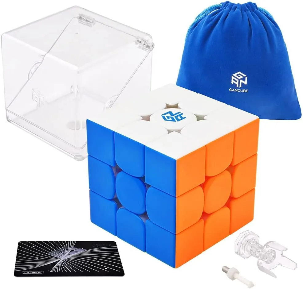 GAN12 MagLev UV Coated 3x3 Speed Cube GAN12 Magnetic Puzzle Cube Toys 2021 Flagship (UV Coated Version)