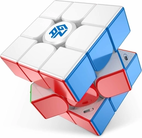 GAN 11 M Pro UV Coated,3x3 Speed Cube Magnetic Stickerless Magic 3x3x3 Puzzle Cube Toy (Primary)