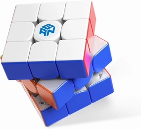 GAN 12 Maglev Frosted, 3x3 Stickerless Speed Cube Gans 56mm Magic Cube Puzzle Toys for Kids Teens Adults Holiday Stocking Stuffers Birthday Gifts, GAN Flagship(Primary Internal)