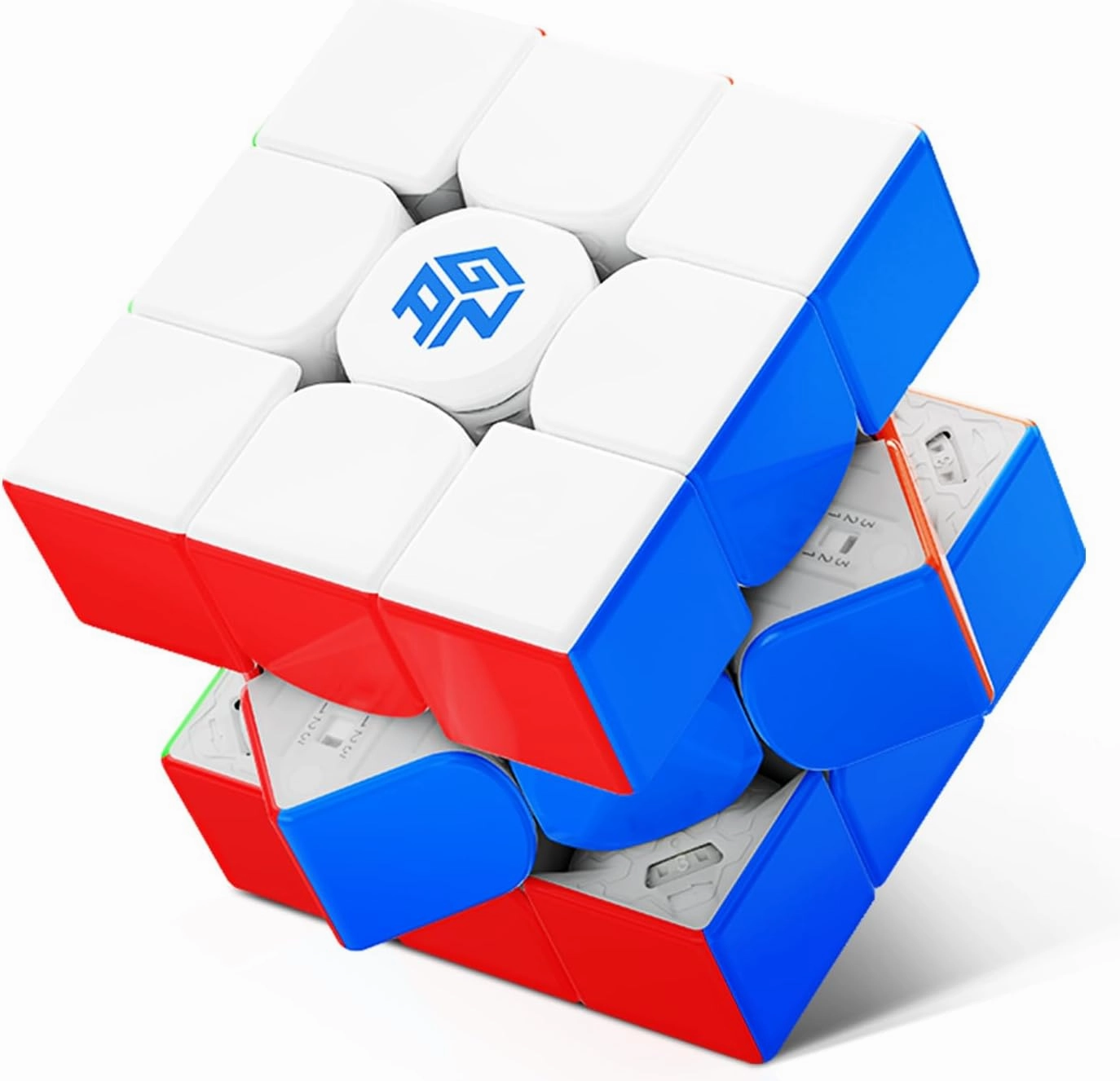 GAN 14 Maglev Pro Magnetic Speed Cube, Pro Level Anti-POP, Upgrade Center Stable Locking, 3x3 Stickerless 56mm Magnets Magic Cube Puzzle Toys for Kids Adults, UV Coated