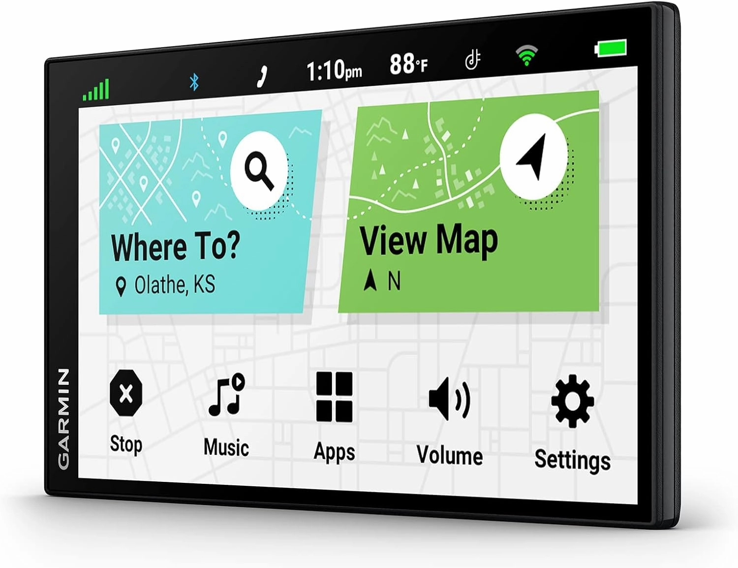Garmin DriveSmart 86, 8-inch Car GPS Navigator with Bright, Crisp High-Resolution Maps and Garmin Voice Assist (Renewed)