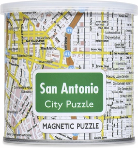 GEOTOYS Magnetic Puzzle San Antonio, 1 EA