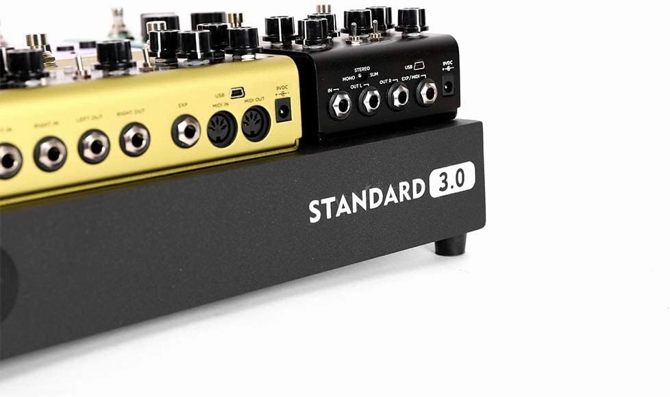 Ghost Fire Guitar Pedal Board Aluminum Alloy 4.21lb Effect Pedalboard 27.5''x12.5'' with Carry Bag,V-STANDARD 3.0