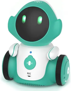 GILOBABY Robot Toys, Rechargeable Smart Talking Robots for Kids, Intelligent Robot with Voice Controlled Touch Sensor, Singing, Dancing, Recording, Repeat, Birthday Gifts for Boys Ages 6  Years