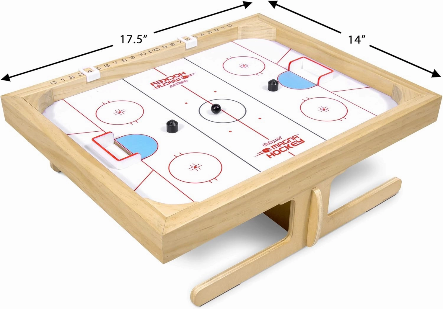 GoSports Magna Hockey Tabletop Board Game - Fast-Paced Magnet Game