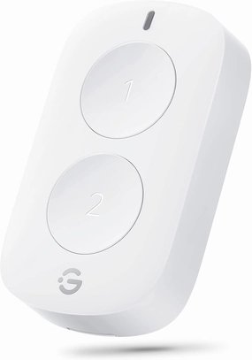 GoveeLife Smart Mini Double Button Switch, Group Control Multiple Devices, Versatile Wireless Control Button, Battery Powered, Supports Most GoveeLife Smart Products