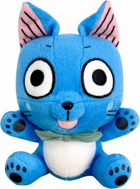 Great Eastern Animation Fairy Tail GE-52130 Small Sitting Happy Stuffed Plush, Multi-Colored, 5.5"