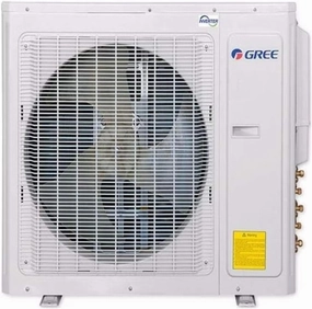 GREE Multi Gen2 Series 42,000 BTU 5-Zone Mini Floor Console 9K 9K 9K 12K 12K Ductless Mini-Split System