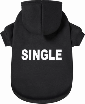 GreenJoy Dog Hoodie & Sweater - Cold Weather Coat for Puppies, Cats & Dogs (Large, Black)