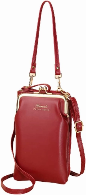 Hanbella Crossbody Phone Bag for Women, Small Shoulder Bag Cell Phone Wallet Purses and Handbags with 14 Credit Card Slots
