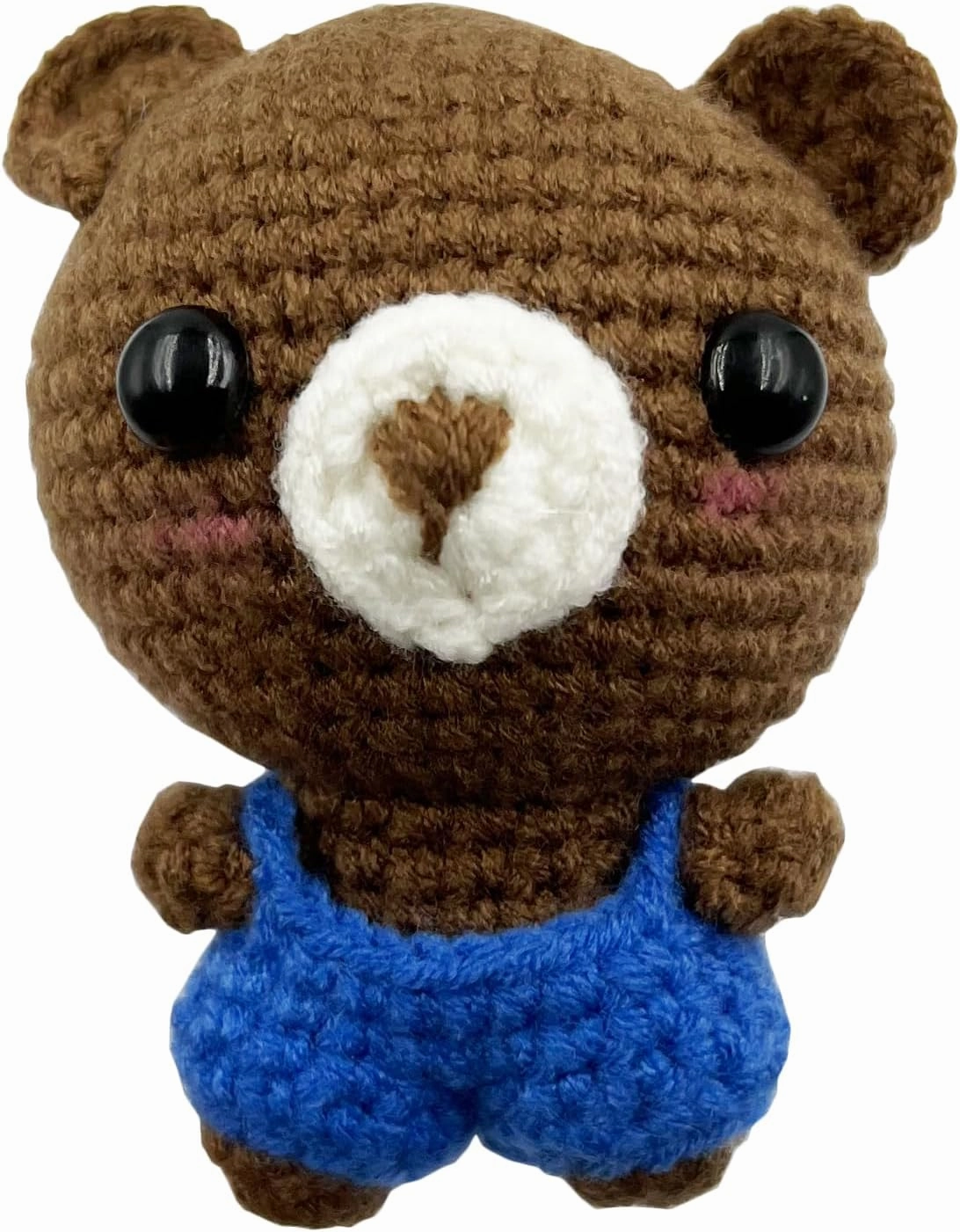 Handmade Finished Cute Crocheted Pocket Hug Token, Squeeze Doll, Stress Relief Gift, Greeting