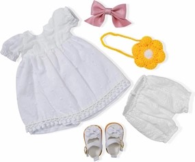 Handmade Waldorf Doll Clothes 12 inch Clothing Set with Pretty Box Girl Christmas Birthday Gift-Fairy's Clothes Accessories