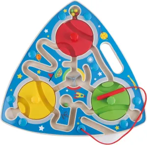Hape Mesmerizing Magnetic Kid's Wooden Maze Puzzle