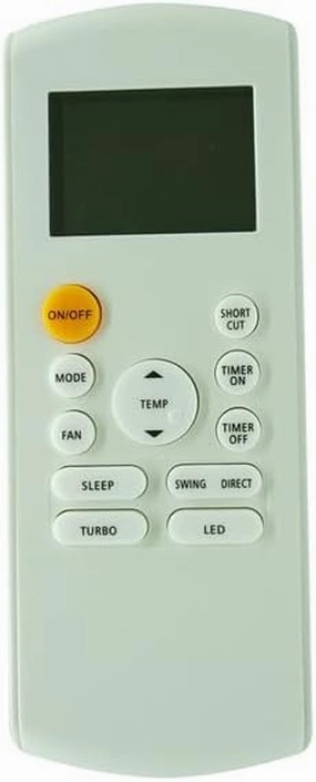 HCDZ Replacement Remote Control for MrCool A-24-HP-230B-LG A-09-HP-115B-MS A-09-HP-230B-LG A-12-HP-115B-LG A-18-HP-230B-LG O-HH-09-HP-230E Smart Ductless Mini Split Air Conditioner