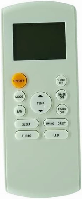 HCDZ Replacement Remote Control for MrCool RG57A6/BGEFU1 DIY-12-HP-115A DIY-12-HP-115AE DIY-12-HP-115B16 DIY-18-HP-230A DIY-18-HP-230AE Smart Ductless Mini Split Air Conditioner