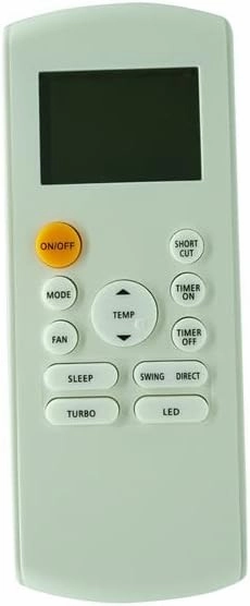 HCDZ Replacement Remote Control for MrCool RG57A6/BGEFU1 DIY-12-HP-115A DIY-12-HP-115AE DIY-12-HP-115B16 DIY-18-HP-230A DIY-18-HP-230AE Smart Ductless Mini Split Air Conditioner