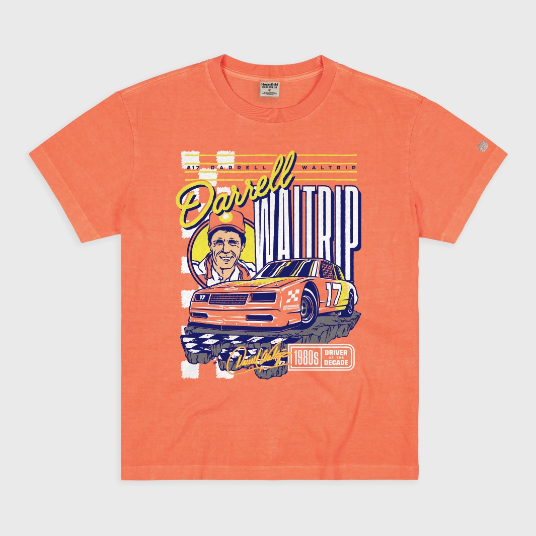 Hendrick Motorsports Darrell Waltrip 1980s Heavyweight Tee