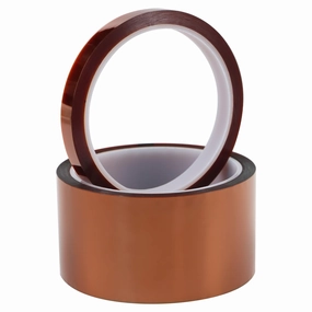 High Temp Tape Heat Tape 2 Rolls - 0.4In/ 2In x 108Ft Heat Resistant Thermal Tape for Heat Press, Sublimation, Soldering, Circuit Board, Electronics - No Residue, High Temperature & Heat Transfer Tape