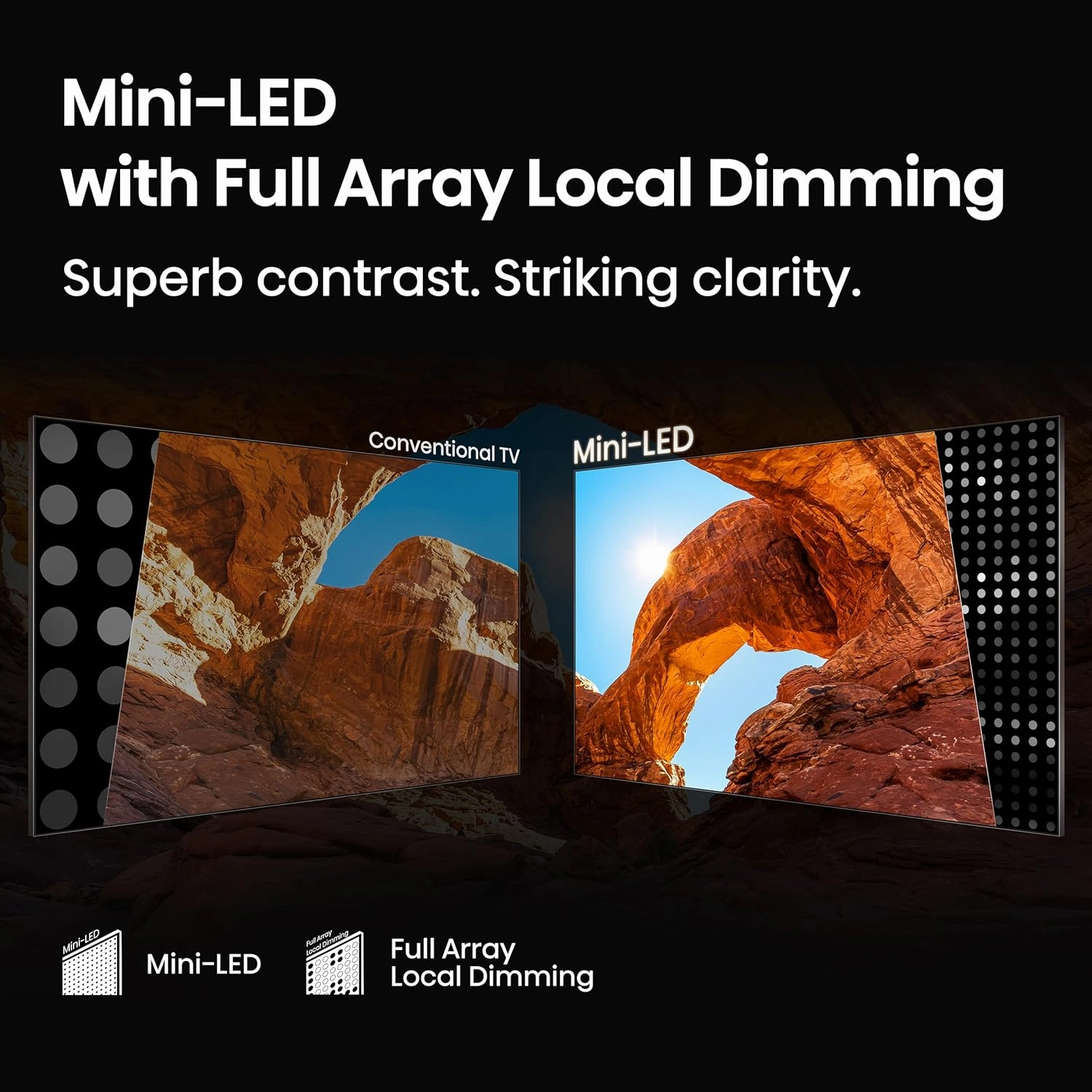Hisense 85" Class QD7 Series Mini-LED 4K UHD Smart Fire TV (85QD7QF, 2025 Model) - QLED, Native 144hz, HDR10 , Dolby Vision, Dolby Atmos, Game Mode Pro, ALLM, Alexa Built in with Voice Remote, Black