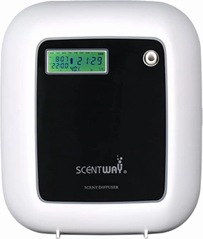 Hotel Collection Diffuser Machine, Scent Air Diffuser Machine with Powerful Nanotechnology System Silent丨Waterless Essential Oil Diffuser Coverage 1500 Sq.Ft 丨Air Freshener for Home, Office (Black)