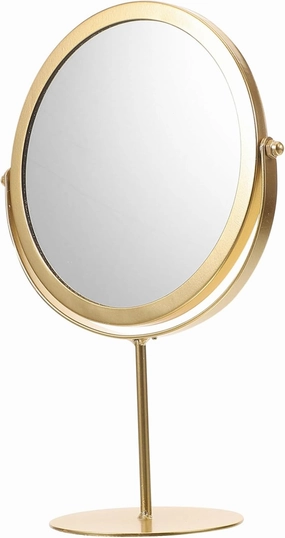 Household Round Makeup Mirror Desk Decor Magnifying Impression Unique Design