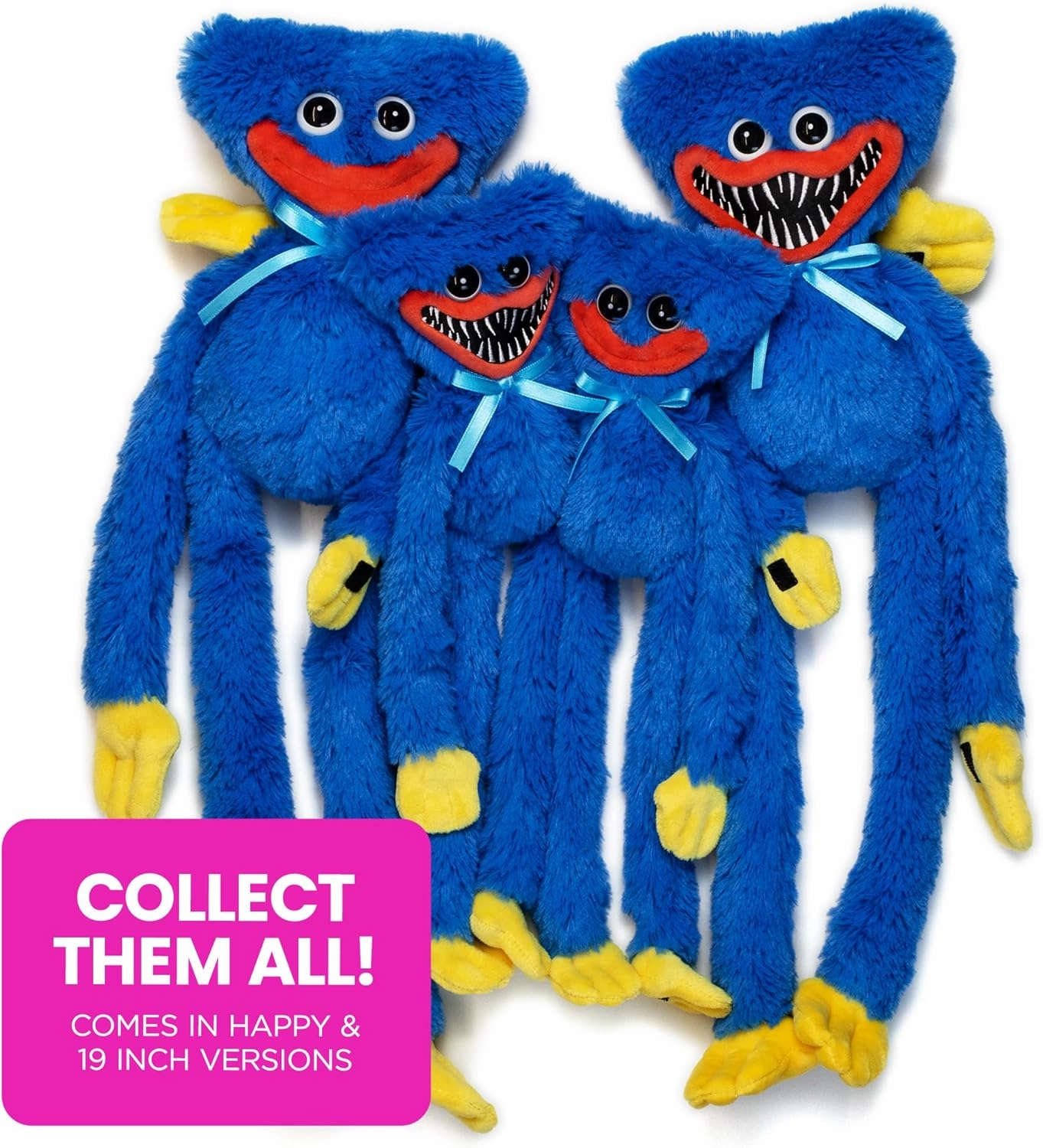 Huggy Wuggy Plush Doll - Collectible Toy for All Ages (14" Scary Huggy Wuggy)
