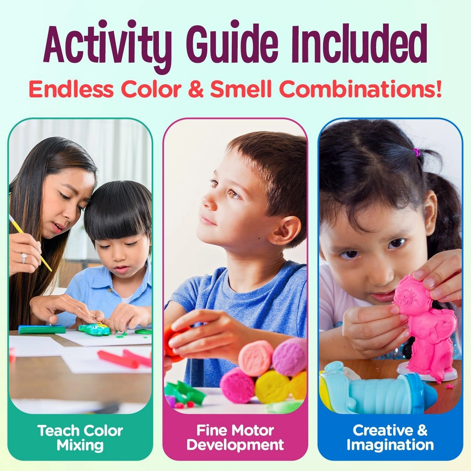 Hygloss Play Modeling Dough - Blue Dough Scented - Safe & Non-Toxic for Kids Arts & Crafts - Party Favors - Classroom Supplies - 5lb