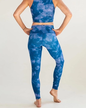 Indigo Fog Yoga Pants 2XL
