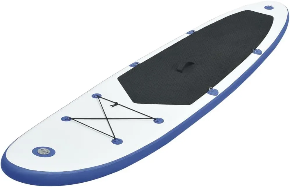 Inflatable Stand Up Paddleboard Set,with Premium SUP Accessories, Carry Bag, Wide Stance, Bottom Fin for Paddling, Surf Control, Repair kit,Non-Slip Deck,Red and White【Designed for Adults】
