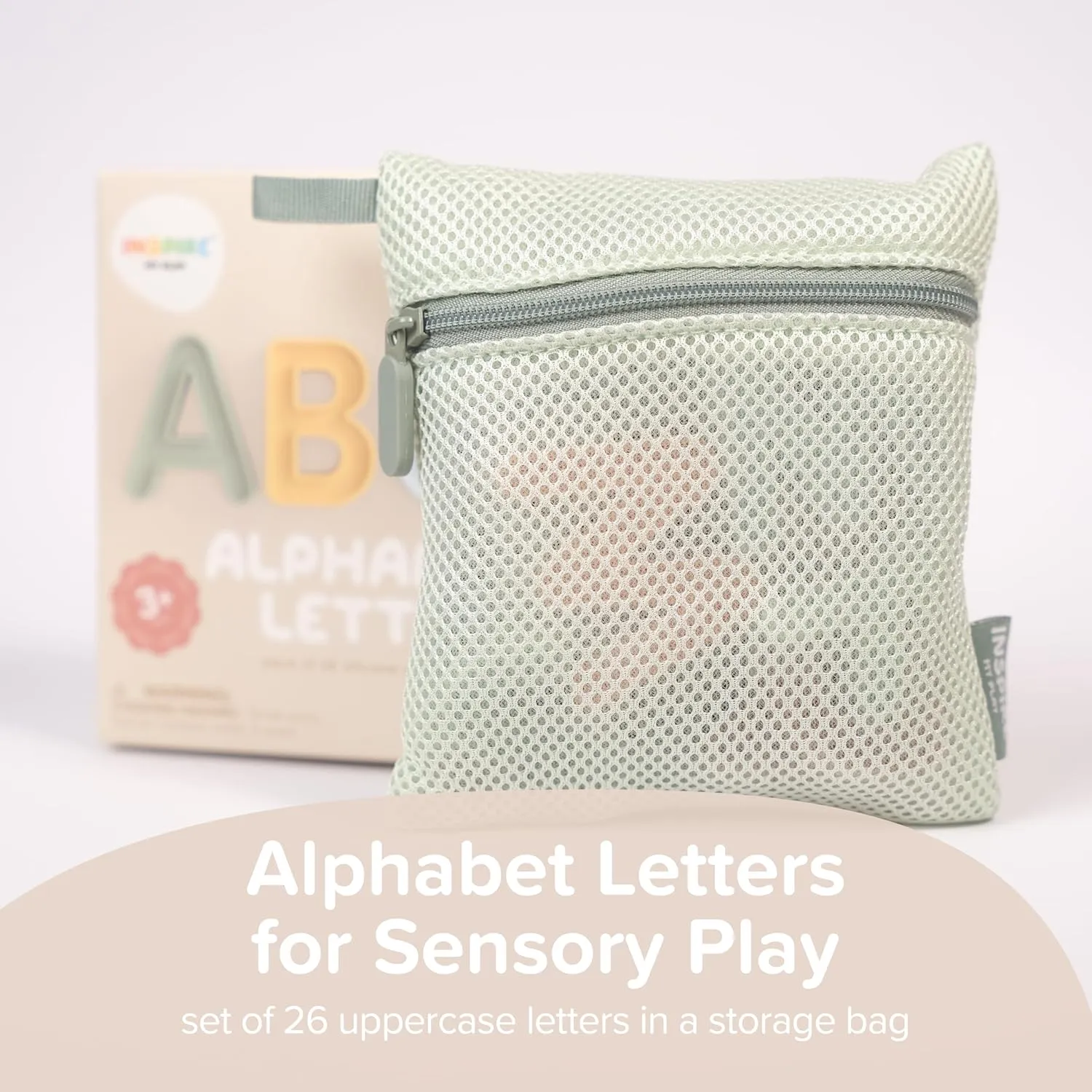 Inspire My Play Uppercase Alphabet Letters for Kids - ABC Toys for 3 Year Olds - Sensory and Messy Play