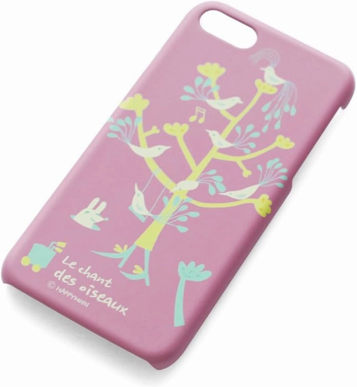 iPhone SE (3rd Generation / 2022) Case Cover Bird Tree Purple iPhone Cover iPhone SE (2nd Generation) / 8/7 [Domestic Genuine Product]