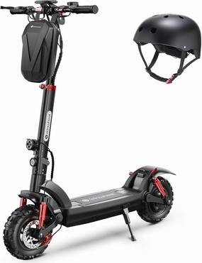 isinwheel GT2 Electric Scooter, 11" Off Road Tires, 1000W Motor E-Scooter Up to 37Miles Long-Range, 28MPH Top Speed, Folding Commuting Scooter for Adults with Dual Shock Absorbers