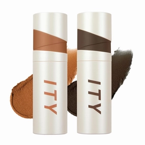ITY Velvet Matte Finish Lip Stain-Mousse Textured Lip Clay, Red Shade, Conceals Lip Lines, Rich Pigment Lip Tint Lipsticks,0.14 oz (4g) in Truffle, Ginger.