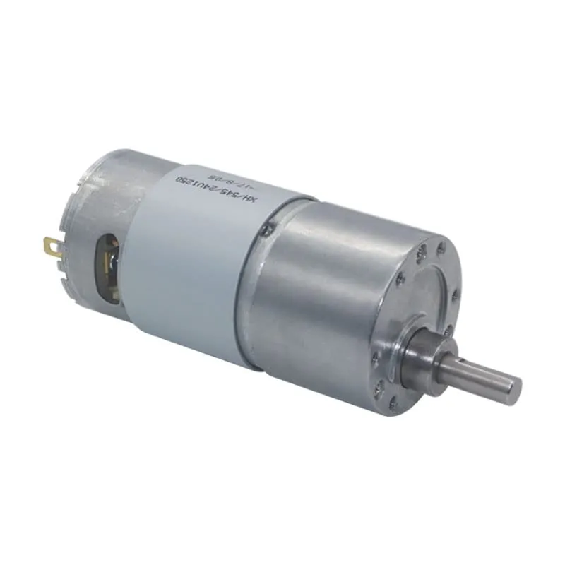 JGB37-545 Reducer Motor Smart Car 12V24V Mini DC Gear Reducer Motor Low Speed Motor - (Speed(RPM): 12V 47RPM)