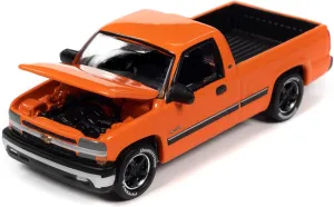 Johnny Lightning JLCG030 Classic Gold VER A 2002 Car Silverado Orange